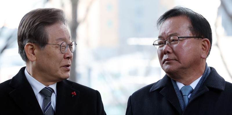 <b>김부겸</b>·<b>정세균</b> “<b>이재명</b> 불공정 공천, 안 바뀌면 총선 안 도와”