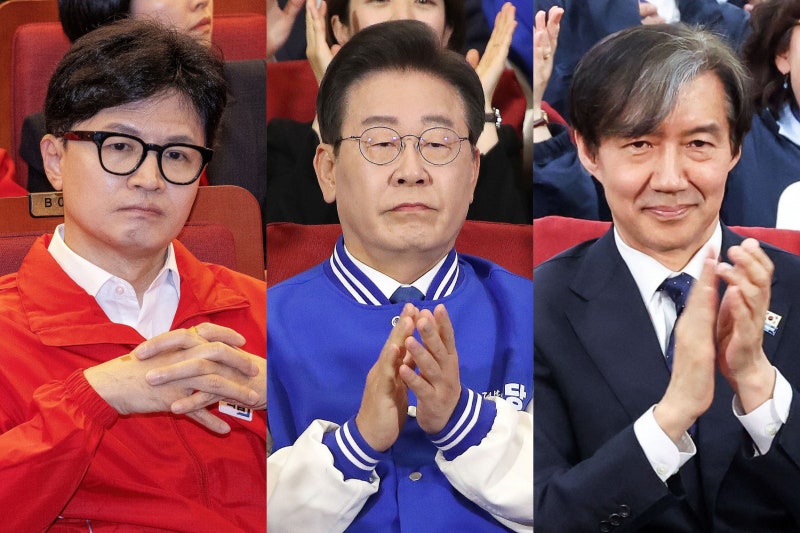 <b>조국</b> "<b>한동훈</b> 여당 <b>대표</b> 되면 땡큐…이재명은 인간적 신뢰"