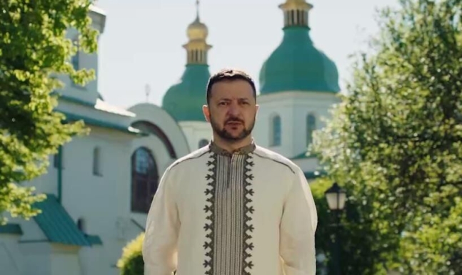 볼로디미르 젤렌스키 우크라이나 대통령. /젤렌스키 대통령 텔레그램 캡처