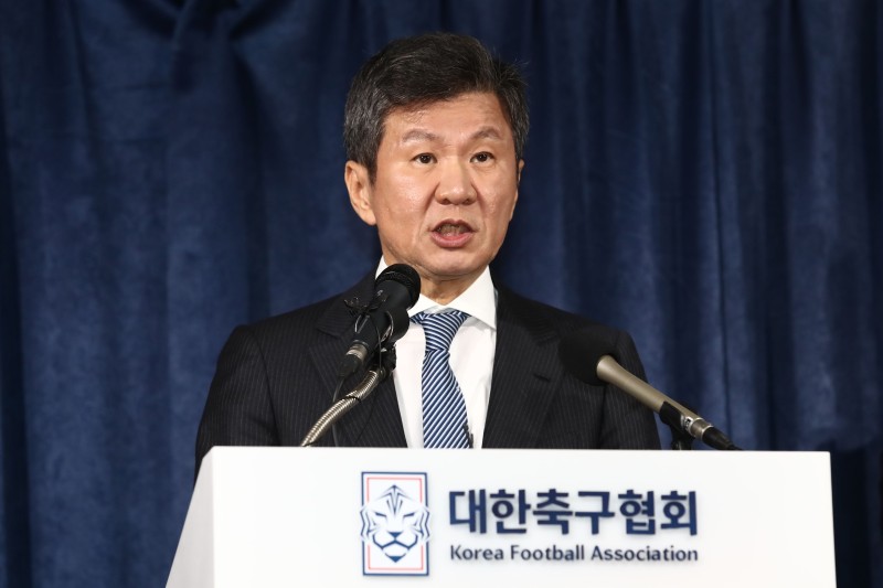 “4선 연임 본격화?” <b>정몽규</b> <b>축구</b>협회장, AFC <b>집행위원</b> 당선