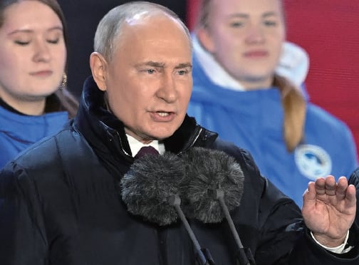 블라디미르 푸틴 러시아 대통령. /AFP통신