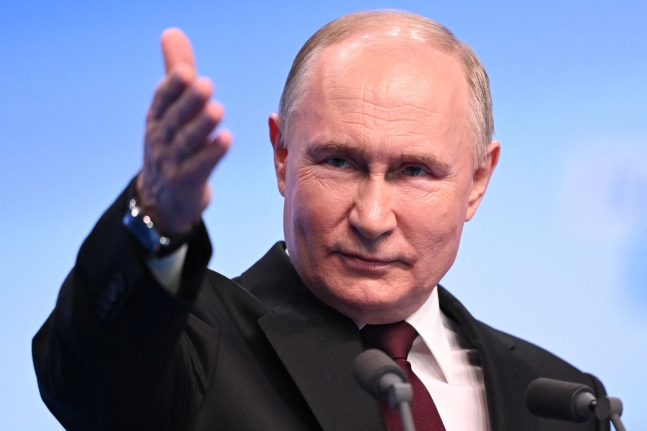 블라디미르 푸틴 러시아 대통령. /AFP