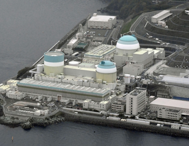 일본 서부 에히메현 이카타시에 위치한 시코쿠전력의 이카타 원자력발전소. / 로이터 연합뉴스 