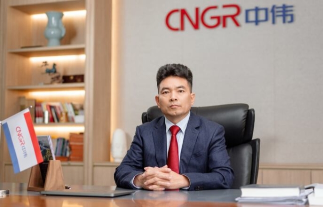 세계 전구체 시장 점유율 1위인 중국 CNGR(CNGR Advanced Material Co.) 창업자 덩웨이밍 회장. /CNGR