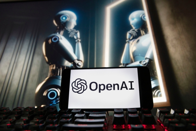 인공지능(AI)과 오픈AI로고. /연합뉴스