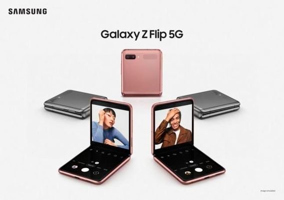 Samsung Electronics Galaxy Z Flip.