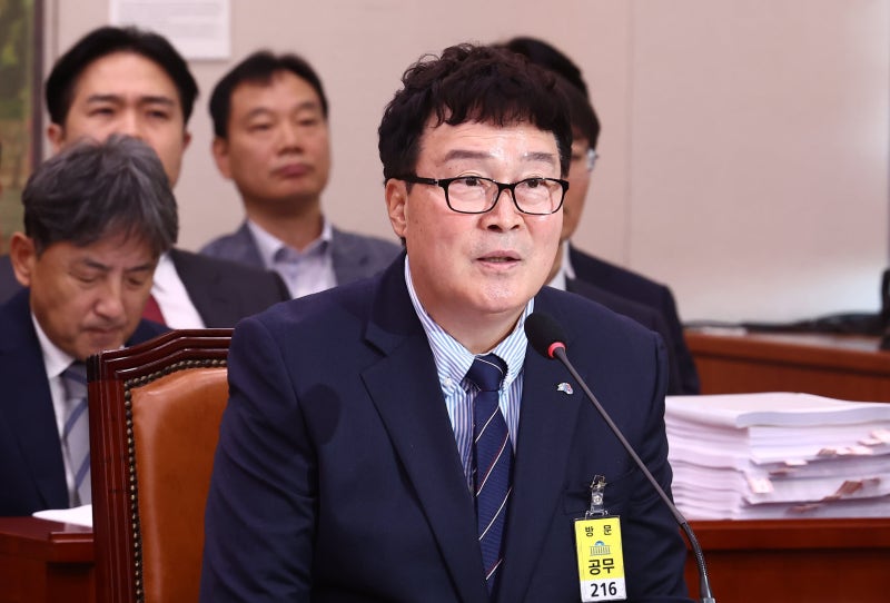 “안세영, 후원사 신발 강요 힘들어 해” 국회 질타에…<b>배드민턴</b>협<b>회장</b>...