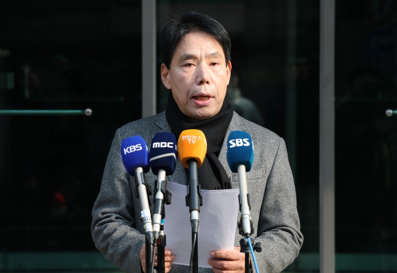 축협 신문선 후보 “축협 공정위, <b>정몽규 회장 징계절차</b> 밟아야”