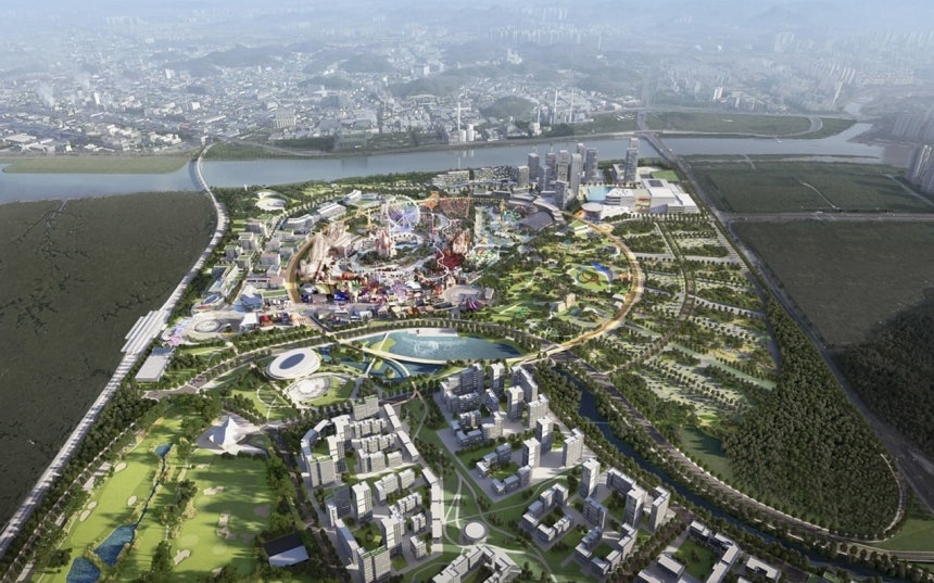 화성국제테마파크 복합개발사업 '스타베이 시티' 조감도./신세계프라퍼티 제공