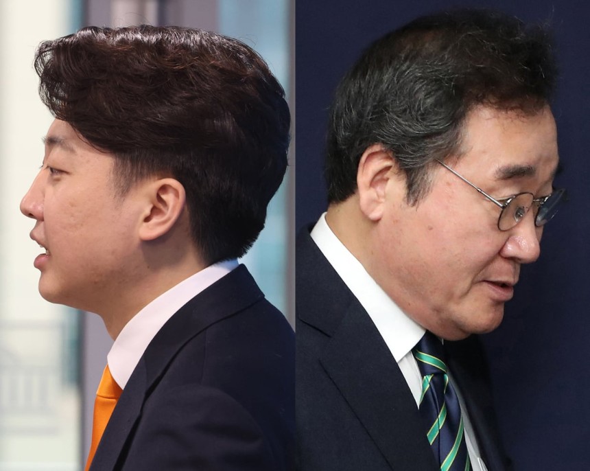 이준석 개혁신당 대표(왼쪽)와 이낙연 새로운미래 상임고문이 빅텐트에 참여할지 관심이 쏠린다. /뉴스1