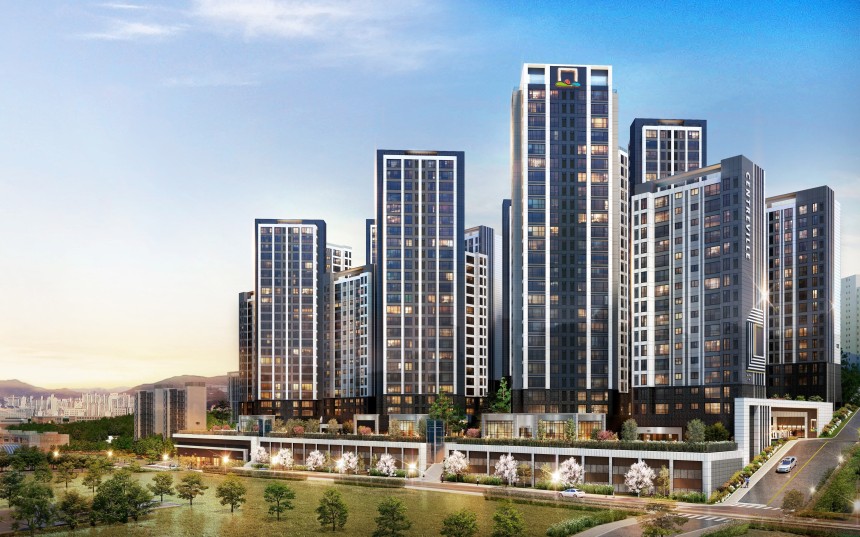고척동 모아타운 4·5·6구역 가로주택 정비사업 투시도./동부건설 제공