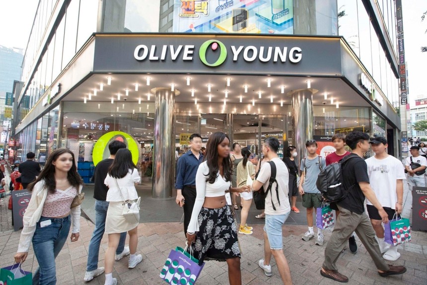 CJ올리브영 전경. /CJ올리브영 제공