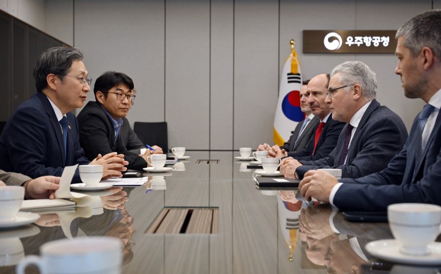 우주항공청은 지난 1월 15일 사천 우주청 청사에서 유럽우주청(ESA)과 공동 세미나를 개최했다./우주항공청