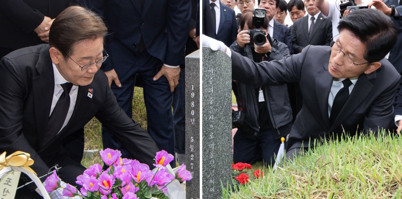 <b>금호타이어</b> 광주공장 <b>화재</b>에 이재명·김문수 “피해 신속하게 복구되길...