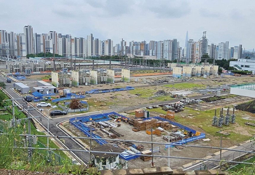 경기 하남시 동서울변전소. 한국전력공사 / 사진 한국전력공사