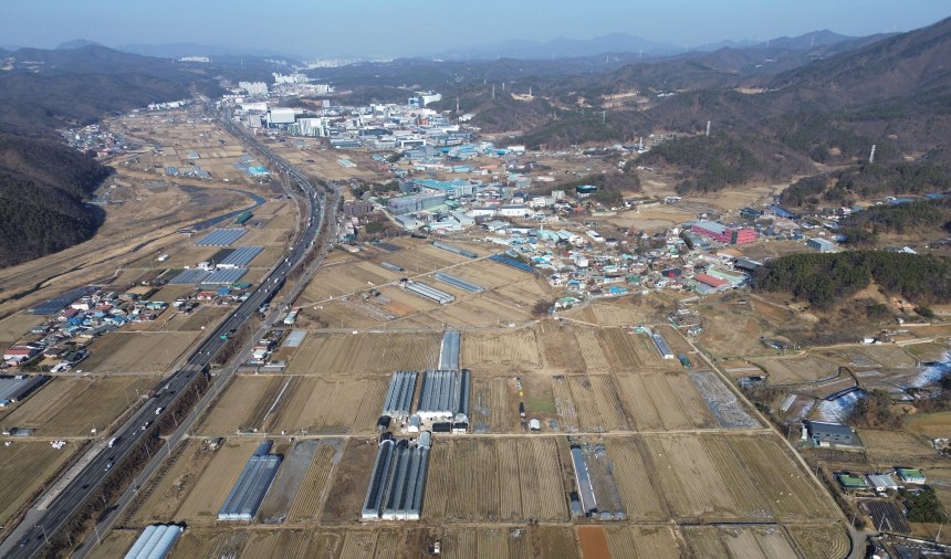 경기도 용인시 처인구 이동읍의 용인 첨단시스템반도체 국가산단 부지. /뉴스1