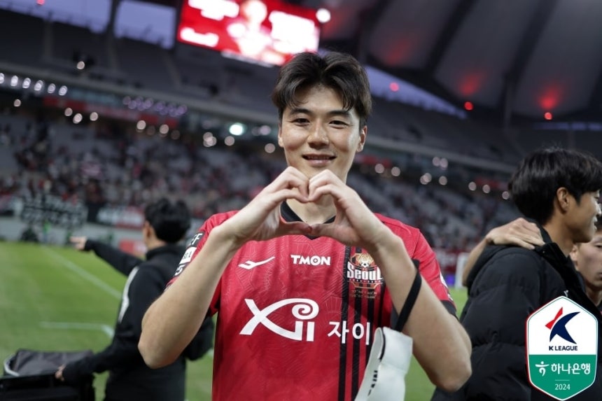 포항으로의 이적을 직접 밝힌 기성용. /한국프로축구연맹 제공
