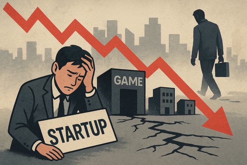 올 상반기 스타트업 88곳 폐업... 게임업계도 신생사 생존 '막막' - 뉴스 썸네일 이미지