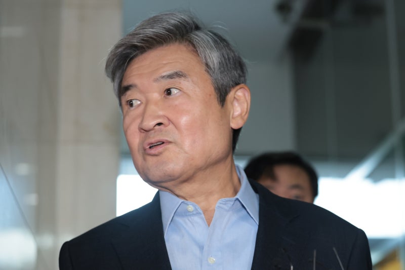 <b>조태용</b> 전 국정원장, <b>해병특검</b>에 피의자로 <b>출석</b>