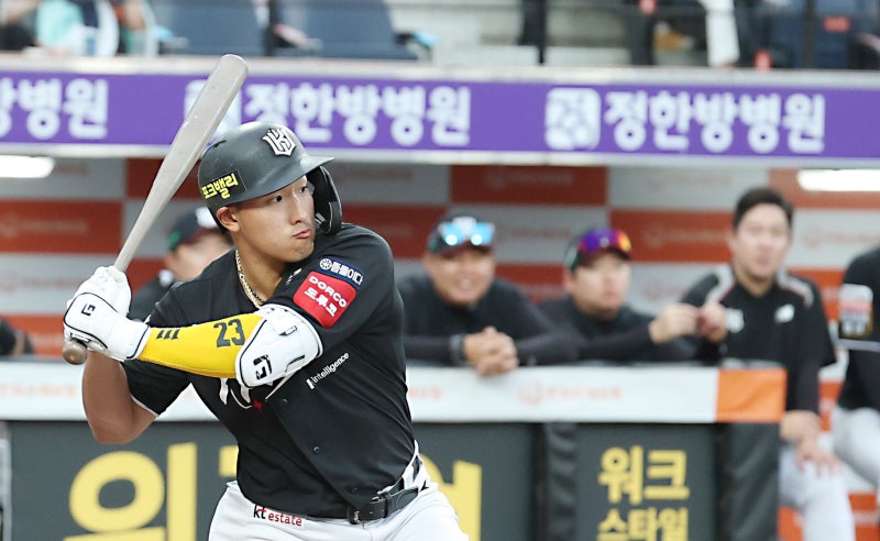 kt <b>안현민</b>, 폰세 누르고 <b>7월 MVP</b> 선정