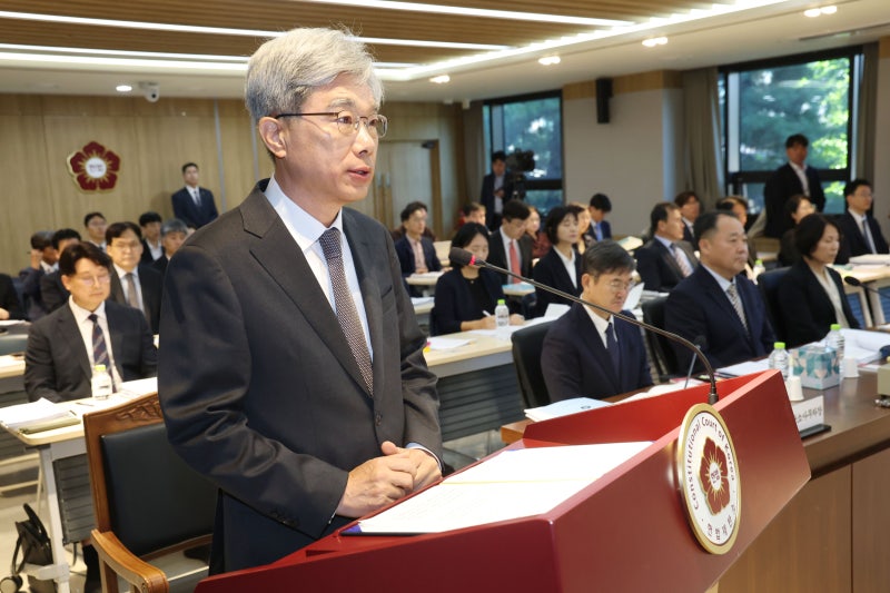 김상환 헌재소장 “<b>재판소원</b> 도입, 이상적이지만 입법자의 과제”