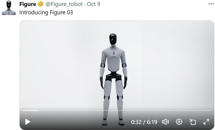 피겨AI 휴머노이드 로봇./피겨AI X 캡처