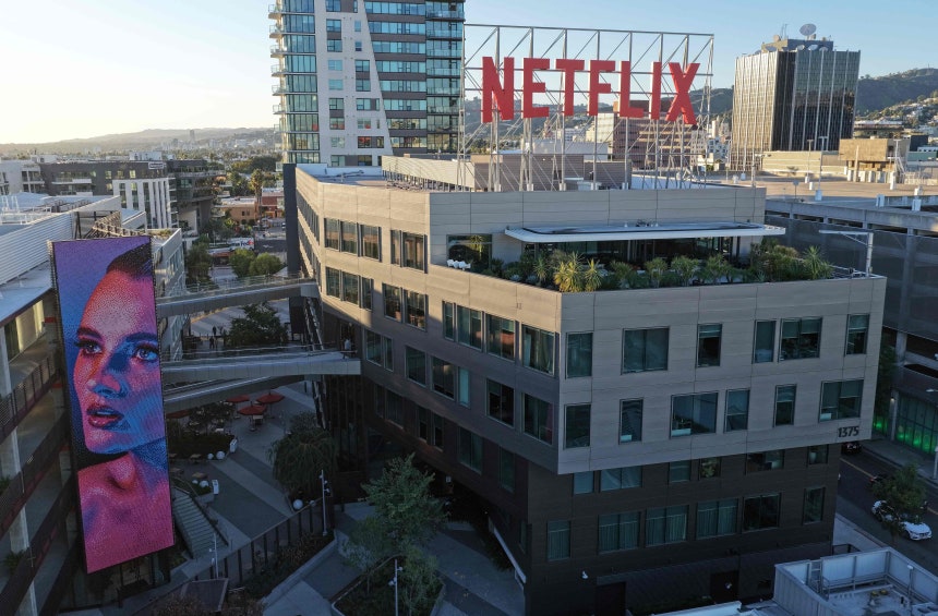 미국 로스앤젤레스에 있는 넷플릭스 본사. /연합뉴스·AFP