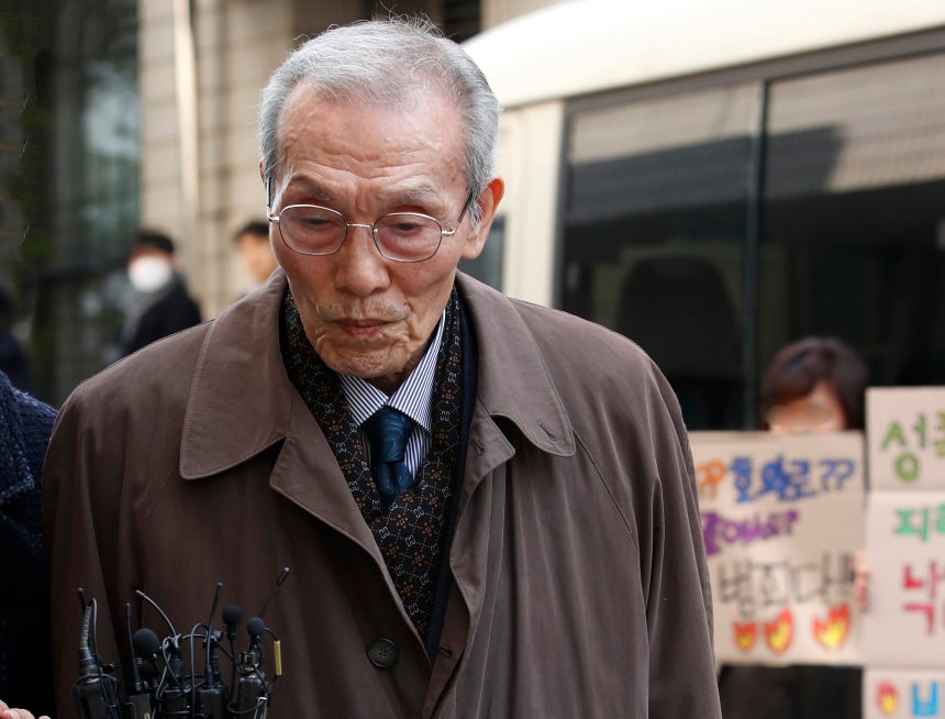 오영수 무죄 판결에 안희정 피해자 김지은 씨, "이 판결 말도 안 돼"