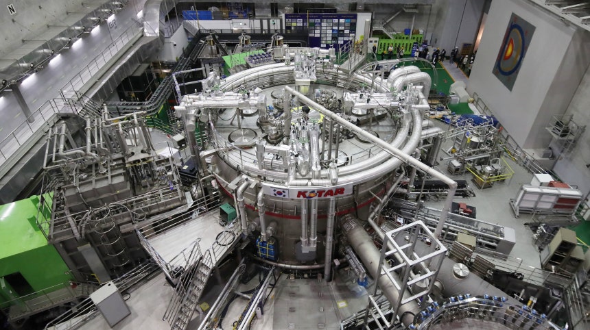 인공태양 'KSTAR' 모습./뉴스1