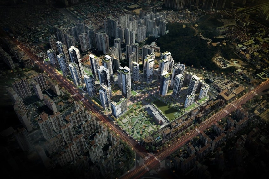 군포산본11구역 조감도./한국토지주택공사(LH) 제공