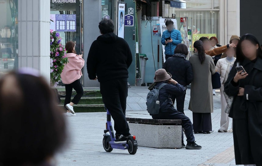 전동 킥보드.(기사 내용과는 무관) / 뉴스1 