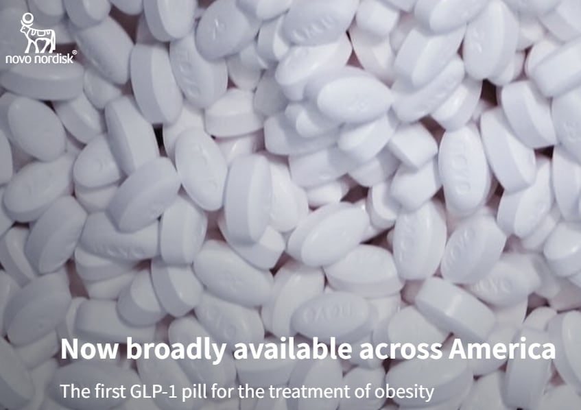 덴마크 제약기업 노보 노디스크가 비만약 '위고비' 경구제를 출시했다고 5일(현지 시각) 밝혔다./노보 노디스크