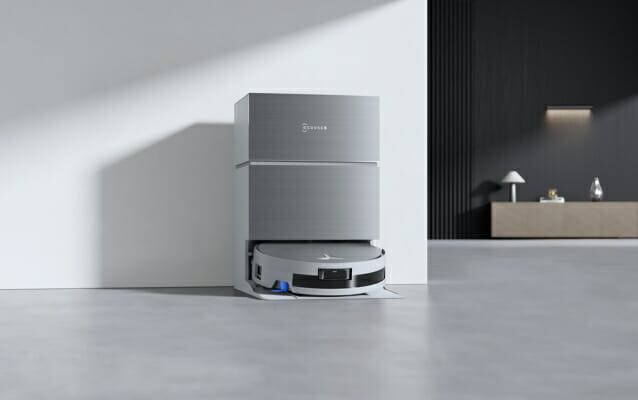 에코백스가 공개한 로봇청소기 신제품 디봇 X11 프로 옴니./에코백스 제공