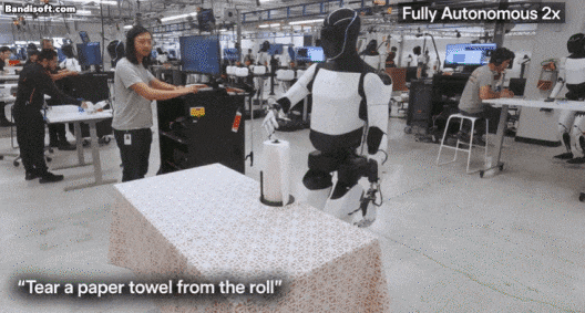 테슬라의 휴머노이드 로봇 옵티머스가 가사를 수행하는 모습./엑스(X)