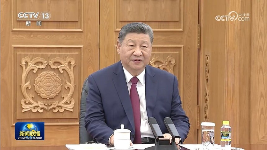 시진핑 중국 국가주석. /CCTV 캡처