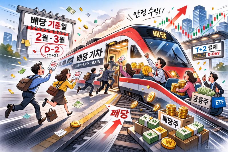 “하루만 들고 있어도 용돈”…변동성 큰 장세에 ‘배당 막차’ 타는 스마트 개미