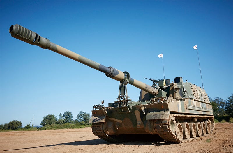 한화에어로스페이스의 K9자주포./ 한화에어로스페이스 제공