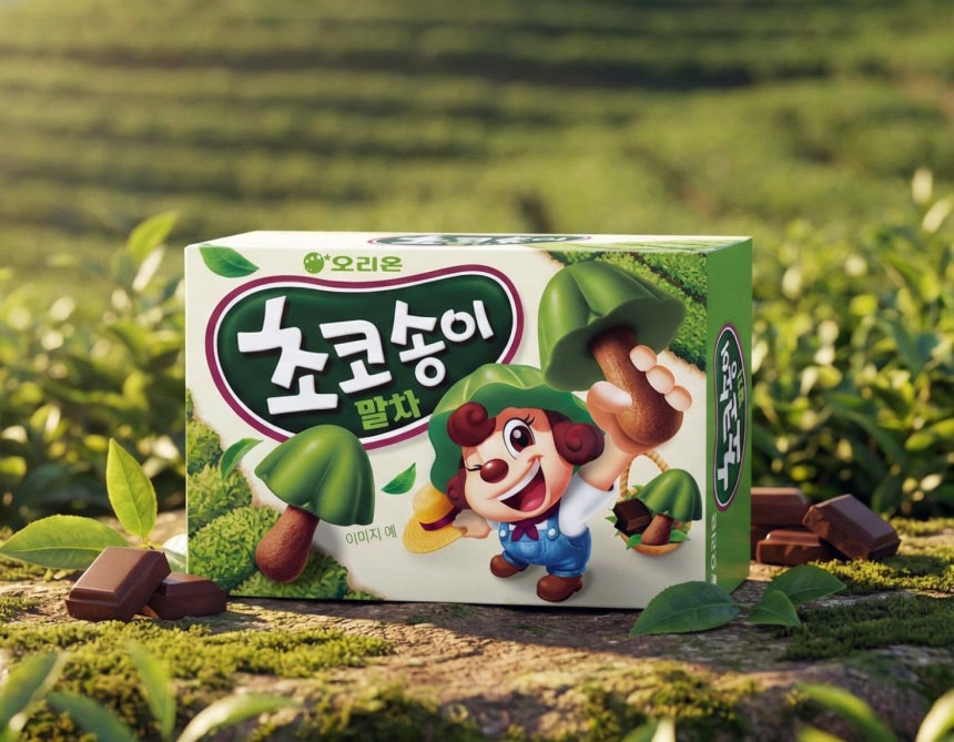 초코송이 말차. /오리온 제공