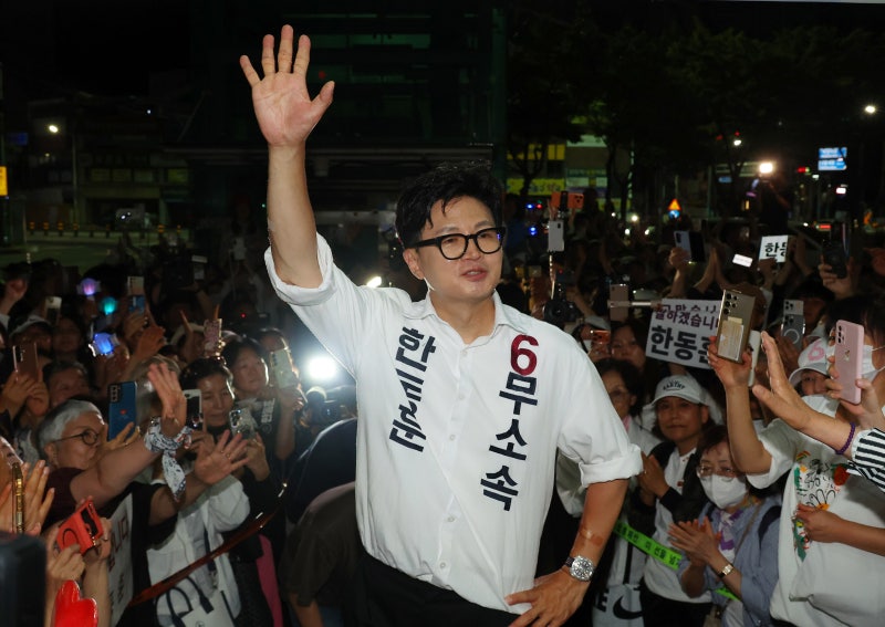 <b>한동훈</b>, 개표 막판 하정우에 1.75%p 차이 신승