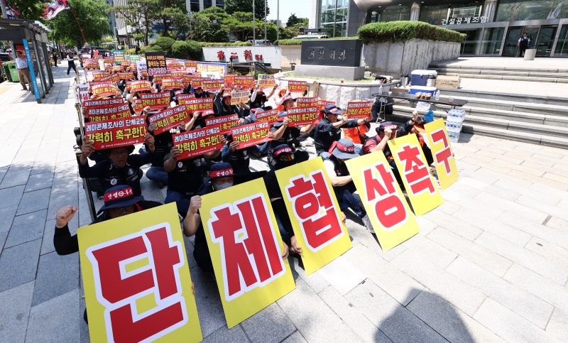 7시간 넘는 협상 결국 결렬, ‘레미콘 파업’ 이어진다…이르면 13일 협상 재개