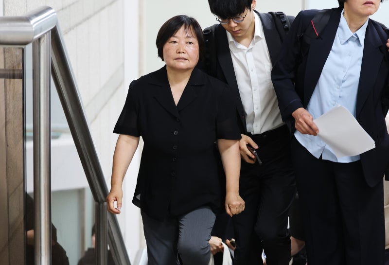 국가보안법 위반 혐의 <b>민중민주당</b> 대표 구속<b>영장 기각</b>