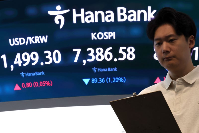 ADR 흥행도 못 살린 SK하이닉스…<b>코스피</b> 5% 급락해 <b>7000선</b>도 위협