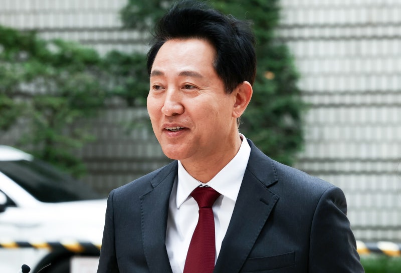 법원, 오세훈 ‘여론조사비 대납’ 1심 선고 녹화 중계