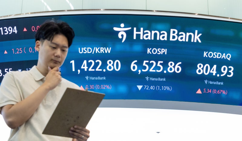 코스피, 4%대 급락에 <b>매도 사이드카</b> 발동