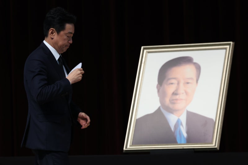 DJ <b>서거</b> 17주기 <b>추모식</b>… 국회의장·與野 대표 참석