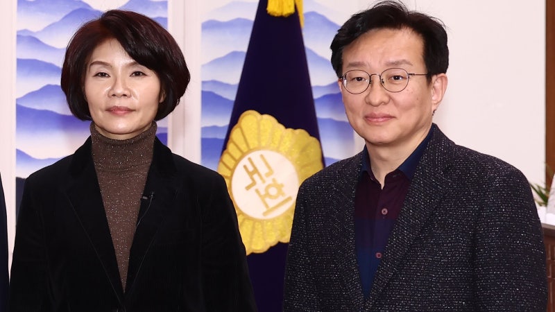 <b>김민석</b>, 새 사무총장 한정애·정책위의장 권칠승 임명