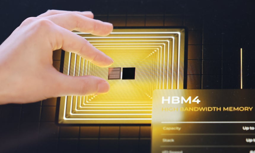 SK하이닉스의 6세대 고대역폭메모리(HBM)인 HBM4./뉴스1
