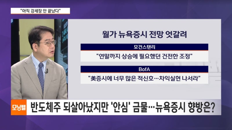 [증시전략] 반도체주 되살아났지만 '안심' 금물…뉴욕증시 향방은?