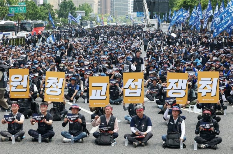 노동계 '하투' 본격화…노란봉투법 후 첫 '원청 상대' 파업 임박