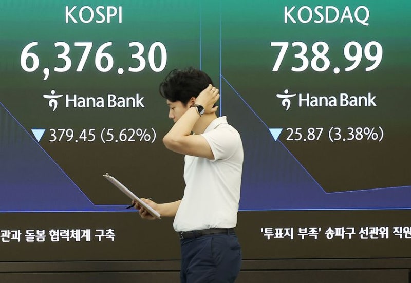 [속보] <b>코스피</b> 이어 코스닥도 <b>매도 사이드카</b>